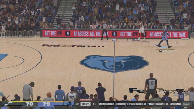 NBA 2K24 Jazz vs Grizzlies | 12 Minute Qtrs - 2nd Half | HOF difficulty Game Ave Sim Sliders смотреть онлайн