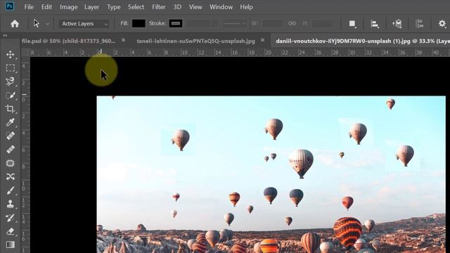 Photoshop Tutorial 2 - Interface of Photoshop CC смотреть онлайн