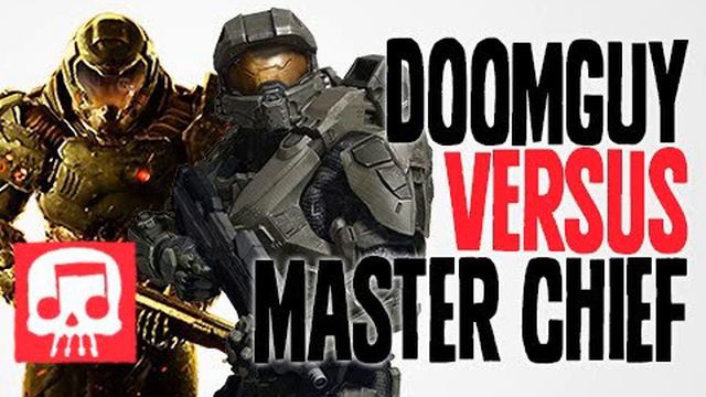 DOOMGUY VS MASTER CHIEF Rap Battle By JT Music And Teamheadkick Nightcore