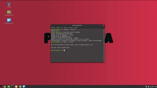 Instalar Python3 y Pip3 en Linux смотреть онлайн