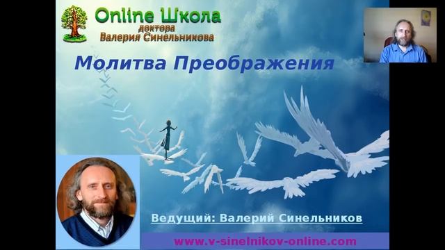 Открытый вебинар "Online Школа доктора Синельникова". Валерий Синельников - Молитва преображения смотреть онлайн