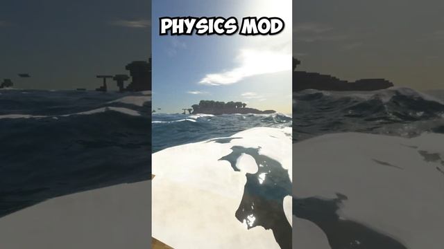 Add realistic waves to Minecraft! (Physics Mod) смотреть онлайн