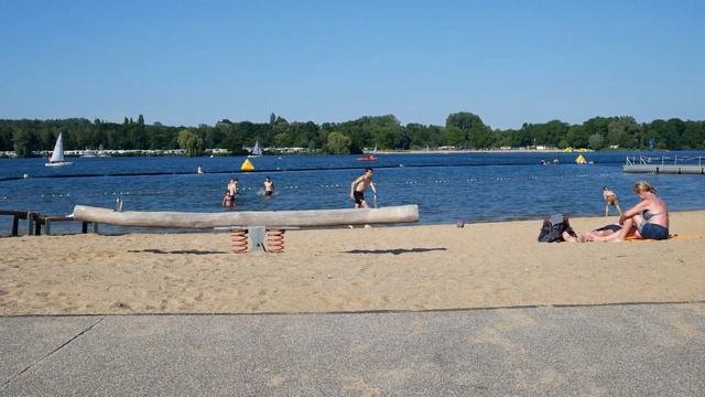 FKK Freizeit Erleben   Unterbacher See Düsseldorf FKK 杜塞尔多夫天体湖区