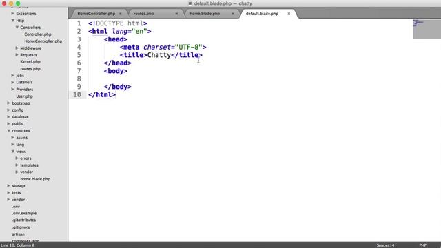 Social Network with PHP: Home controller and base template (5/37) смотреть онлайн