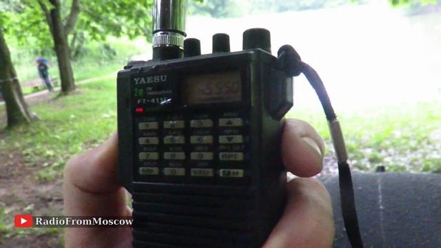 Взял на прогулку УКВ портативку YAESU FT-411E // 21 июня 2022 смотреть онлайн