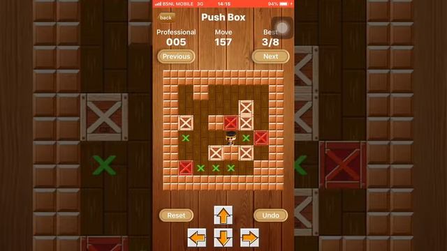 Push Box Game Professional Level 5 смотреть онлайн