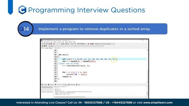 Coding Interview Preparation 2023 | Interview Tips For Freshers | Interview Questions | Simplilearn смотреть онлайн