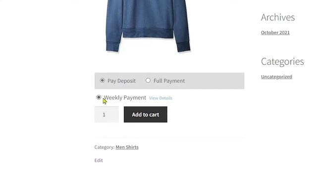 Advanced – Deposit Partial Payments for WooCommerce смотреть онлайн