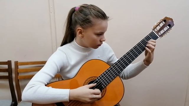 Этюд "Мерцание" Баева. исп. Дарина Финаева смотреть онлайн