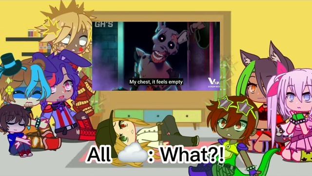 FNAF Security Breach|React to GH's "Hello, again" animation|Not my animation смотреть онлайн
