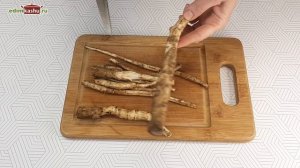 Как заготовить корень ЛОПУХА на зиму. Очень простой и быстрый способ!