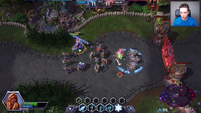 Heroes of the Storm: "DOMINATION" Jaina Talent Build! (Gameplay) смотреть онлайн
