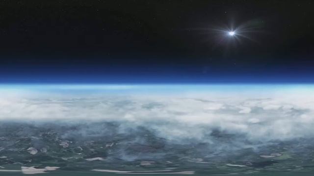 3D VR   360° HD   Google Cardboard   Космос, МКС, земля ,шатл, NASA, облака, высота!!! #360VIDEO