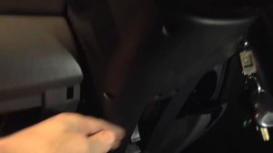 Установка видеорегистратора на Nissan almera