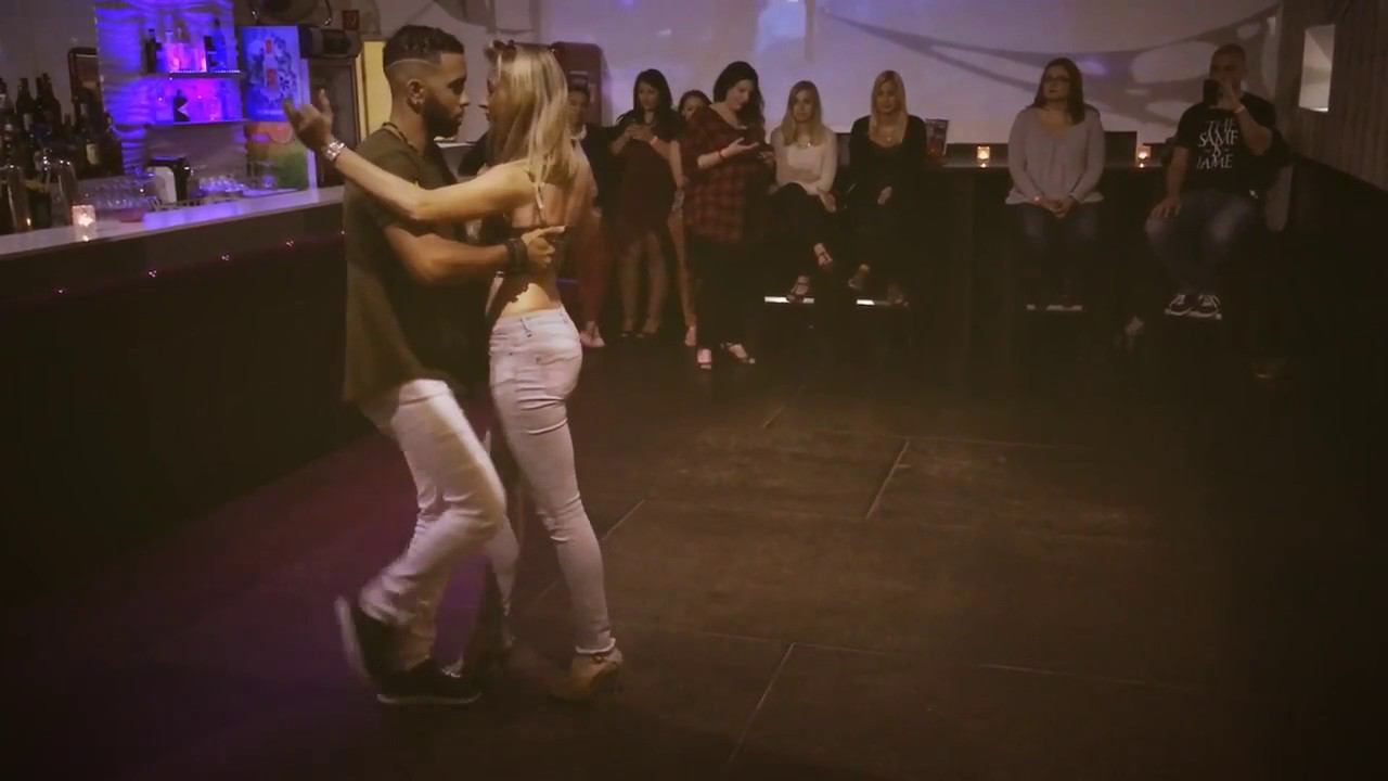 кизомбо EL Cruz & Nadège KB Urban Kiz demo @ 100% Kizomba Made In Luxembourg Festival смотреть онлайн
