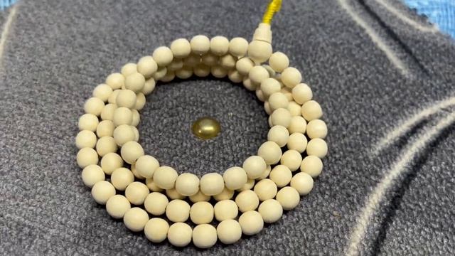 Чоткі з липи, 108 намистин, d~8 мм, L~46 см, четки, липы, mala, чоткі, мала, липа, Hand made. смотреть онлайн
