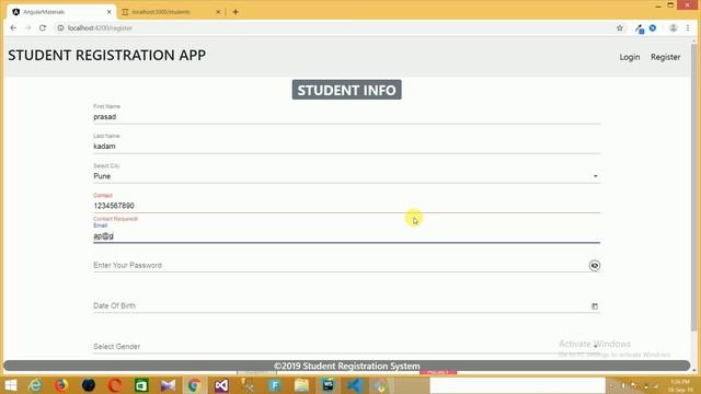 Student management system project in angular using angular material смотреть онлайн