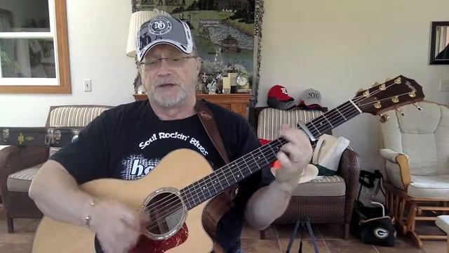 1816 - Relatively Easy - Jason Isbell vocal & acoustic cover with chords смотреть онлайн