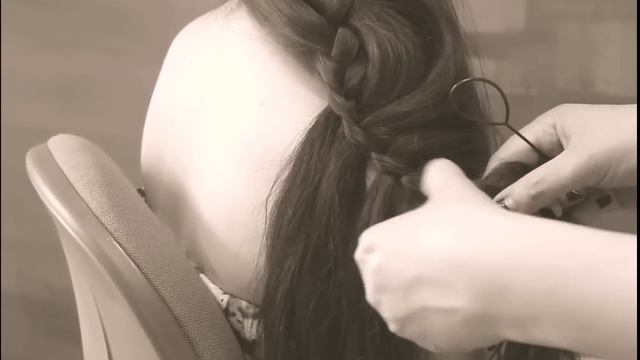 Причёска-коса "Морской конёк" | Авторские причёски | Hairstyles by REM | Copyright © #hairstyles смотреть онлайн