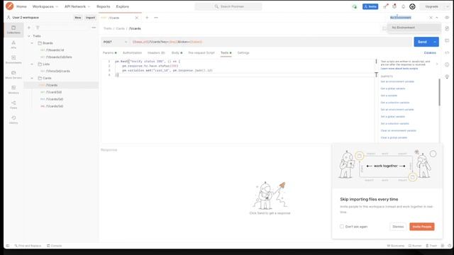 Importing and Exporting Collections & Environments | Postman Tutorial смотреть онлайн