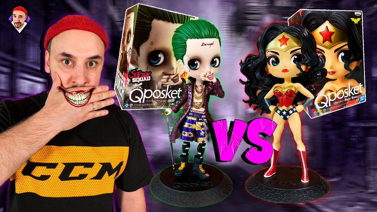 ДЖОКЕР ПРОТИВ ЧУДО-ЖЕНЩИНЫ! ФИГУРКИ BANPRESTO QPOSKET: TOP ROB РАСПАКОВКА! КТО КРУЧЕ?
