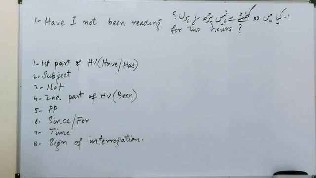 Eng 21: Present Perfect Continuous/Progressive Tense | Negative interrogative sentences смотреть онлайн