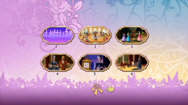 Barbie in The 12 Dancing Princesses | DVD Menu/Features UK смотреть онлайн