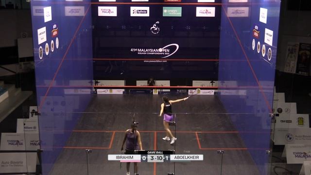 "Three games balls saved!" | Ibrahim v Aboelkheir | MALAYSIAN OPEN 2022 | Round 1 Highlights смотреть онлайн