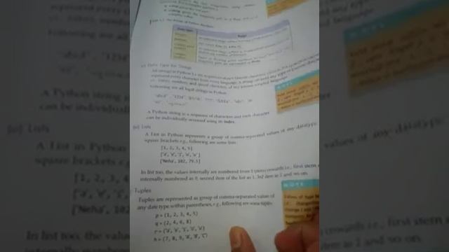 Class 12th, ch 1 :python revision tour, topic :data types смотреть онлайн