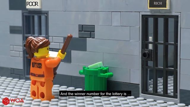 Don't Step On The Wrong Glass Or Fall Into Lava! Squid Game Glass Bridge Challenge | LEGO Land смотреть онлайн