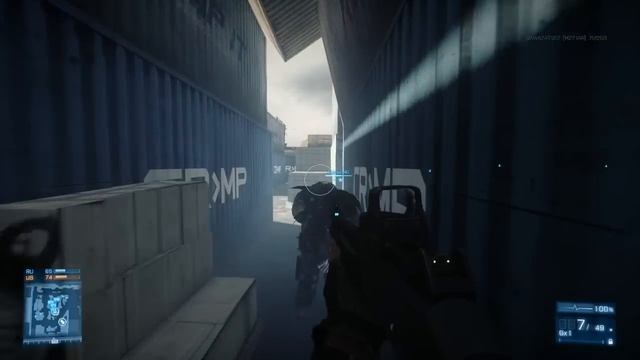 Battlefield 3 on i5 2500k + GTX 560 Ti 1GB + 8GB RAM смотреть онлайн