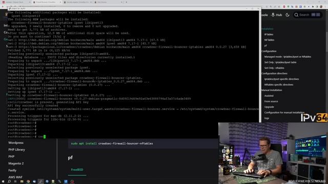 CROWDSEC - Step for Step installation guide #tutorial #howto #security смотреть онлайн