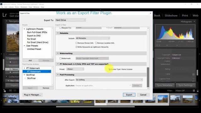 How to use PT Watermark as Lightroom plugin смотреть онлайн