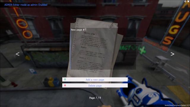Gmod Documents Editing Mod смотреть онлайн