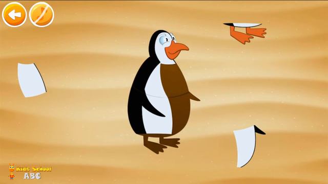 Antarctica Cute Animals Names and Sound for Children with Nursery Rhymes - Puzzle for Kids смотреть онлайн