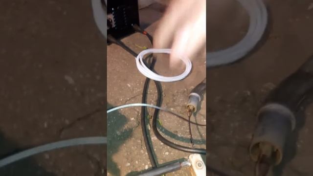 Полуавтомат / подающий механизм / протяжка для наплавки порошковой проволокой 3.2 мм. смотреть онлайн
