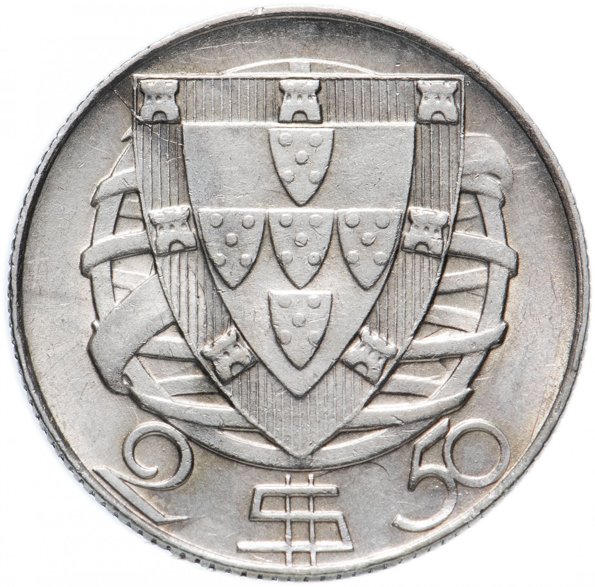 Монеты мира. Монеты Португалии.2,5 эскудо Португалии.2.5 Escudo Portugal. Нумизматика. Startup-101 смотреть онлайн