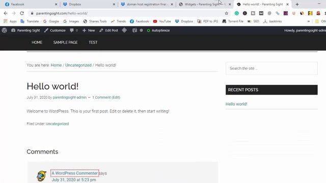 9: WordPress Widgets Tutorial For Beginners смотреть онлайн