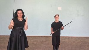 КАЗАЧИЙ ТАНЕЦ С ШАШКОЙ ПЕРЕХВАТЫ