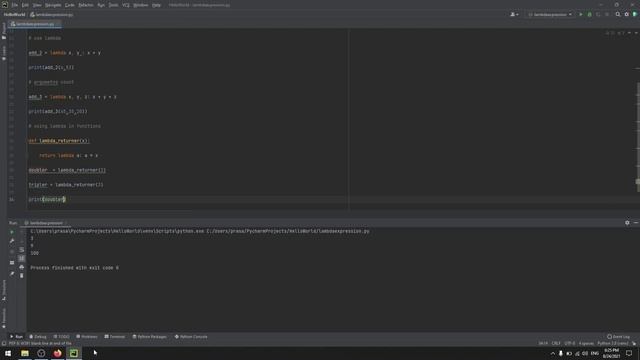 Lambda function in Python | Learn lambda expressions in just 7 min смотреть онлайн