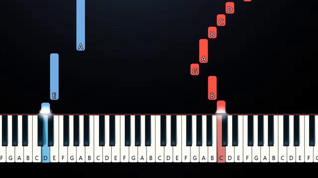 Oshi no Ko - Opening - Idol (アイドル) by YOASOBI (SLOW EASY PIANO TUTORIAL) смотреть онлайн