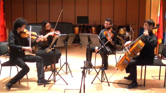 Cuarteto Opus 16 - Concierto para 2 violines BWV 1043 de J.S.Bach смотреть онлайн
