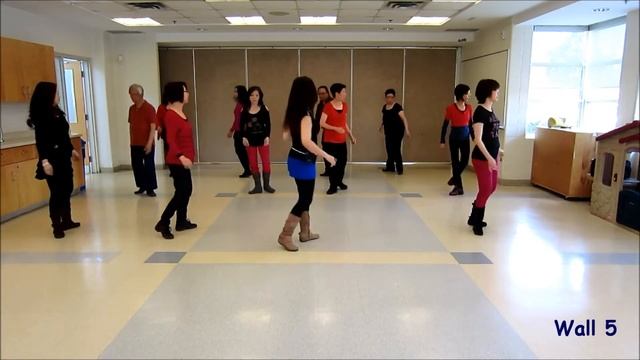 Tangled - Line Dance (Dance & Teach) смотреть онлайн