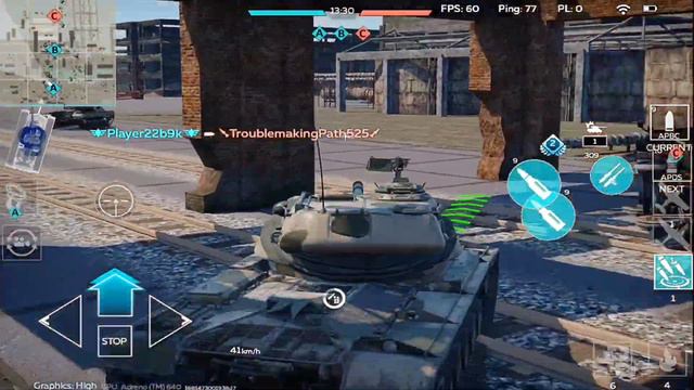 T54E1 : American Fast Reload Main Tank Gameplay - War Thunder Mobile смотреть онлайн