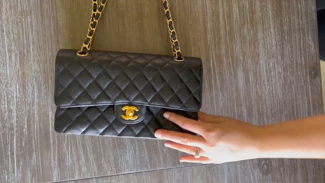 My Review On The Chanel Caviar Quilted Medium Double Flap Handbag in Black| Bisous, Brittany смотреть онлайн