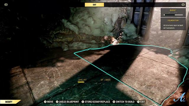 Fallout 76 - Seamless Secret Bunker Camp w/ quick tips & tutorial (Aqua's Modern house #86) смотреть онлайн