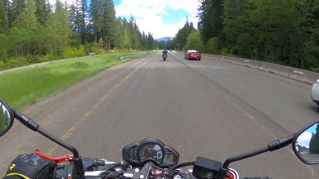 Suzuki SFV650 Gladius - I-90 to Ellensburg