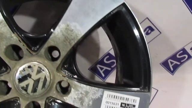 Диск бу Volkswagen R16 J6.5 5x112 литой неоригинальный - 0015631FAL1VID смотреть онлайн
