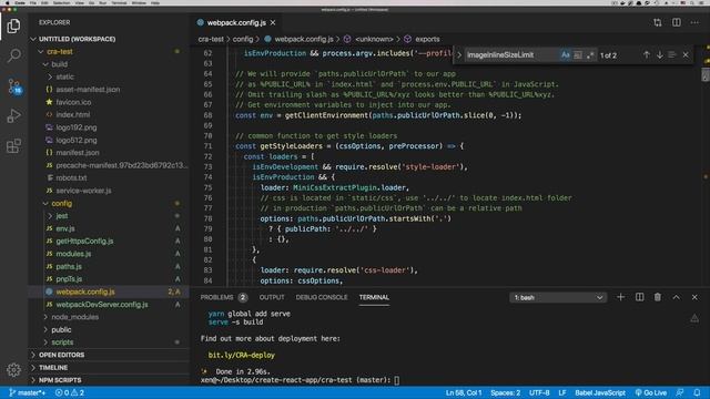 create-react-app (ЧАСТЬ 5): заключительный рывок по конфигу Webpack смотреть онлайн