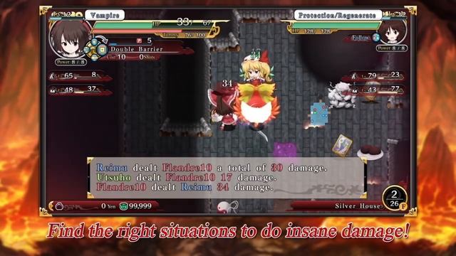 Touhou Genso Wanderer Review - PS Vita, PS4 смотреть онлайн